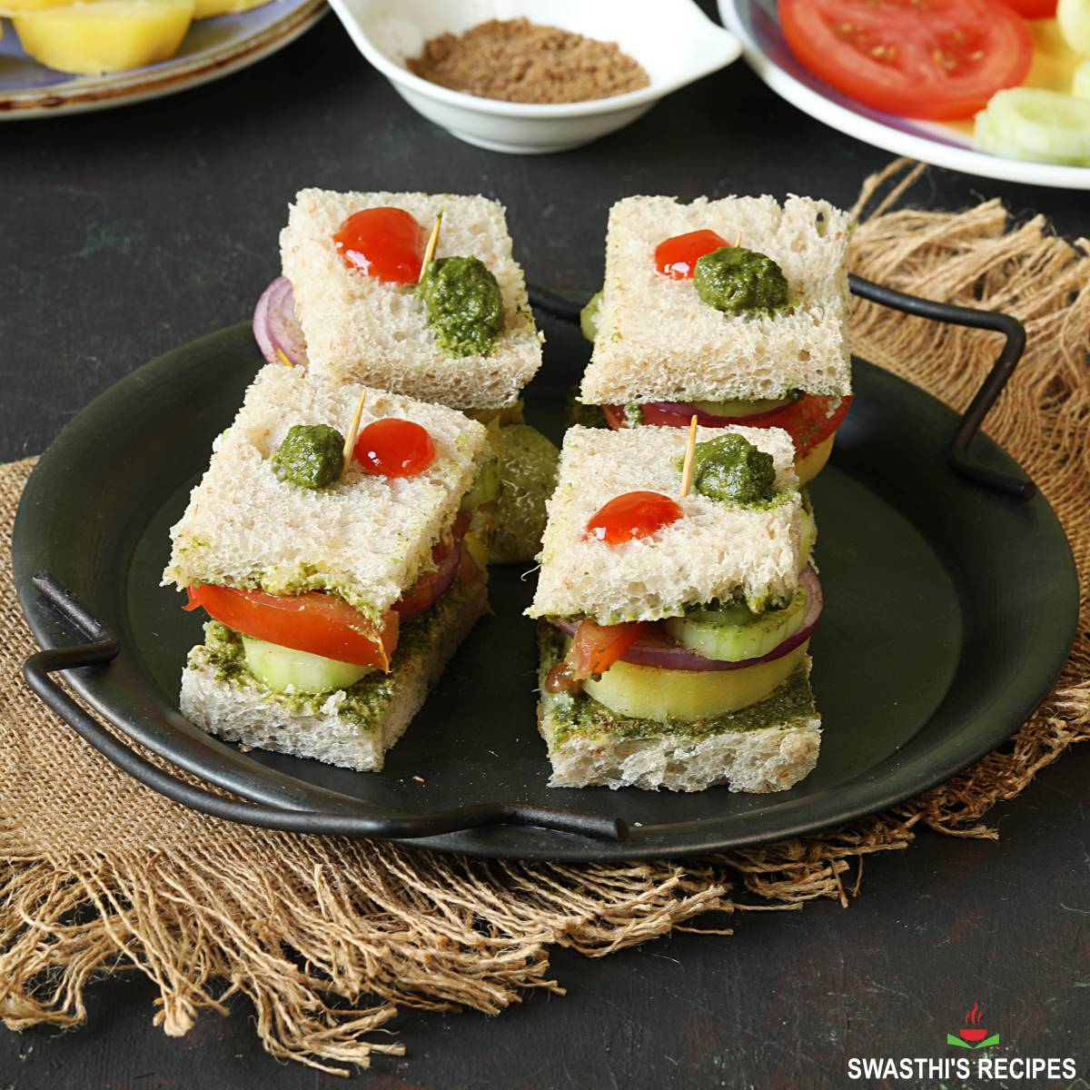 Bombay Kacha Sandwich