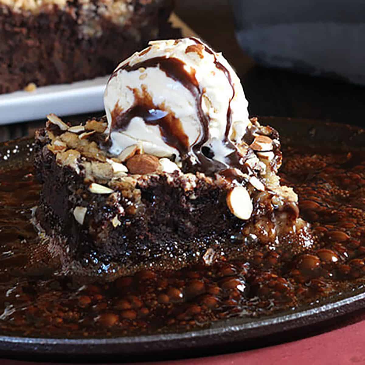 Brownie With Ice Cream